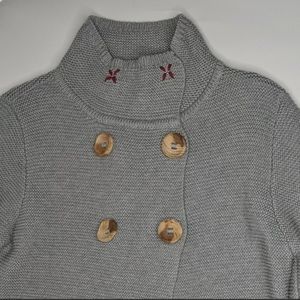 True Grit Dry Goods Cardigan Womens Sz M Gray